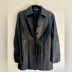 Sigrid Olsen Leather Jacket size S